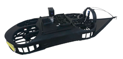 ドローンを活用した水力発電所鉄管の点検